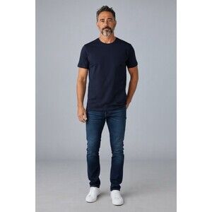 NWT Straight Faded New York Short Sleeve T-Shirt Navy XXXL Tall Tee